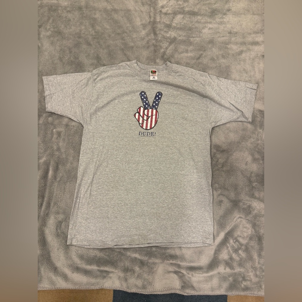 Fruit of the Loom “Dude!” T-Shirt Men’s XL